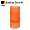 thumbnail image 3 of Uxcell 2pcs Gaiter de Cuello Refrigerante de Verano Unisex Máscara Facial Protectora Solar, Naranja, 3 of 7