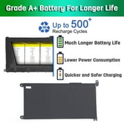 42Wh Replacement battery for Dell Inspiron 14 5481 5482 5485 5491 2-in-1 3-Cell 42Wh Laptop Battery YRDD6