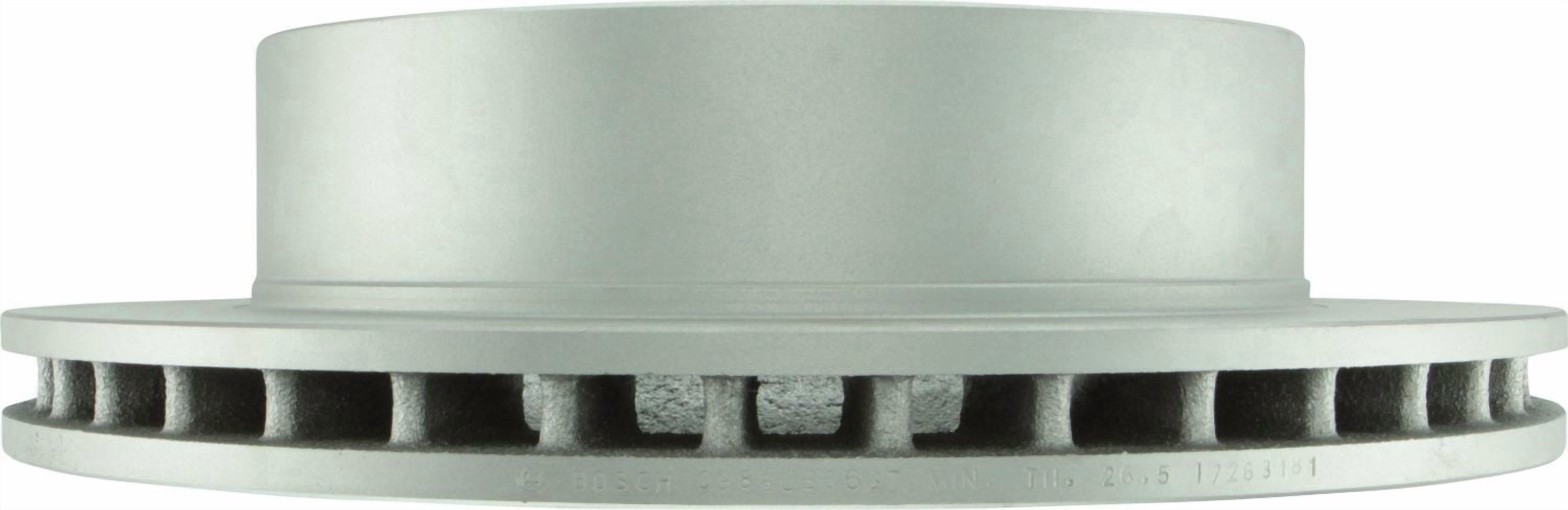 Bosch QuietCast Premium Coated Brake Disc 25010643