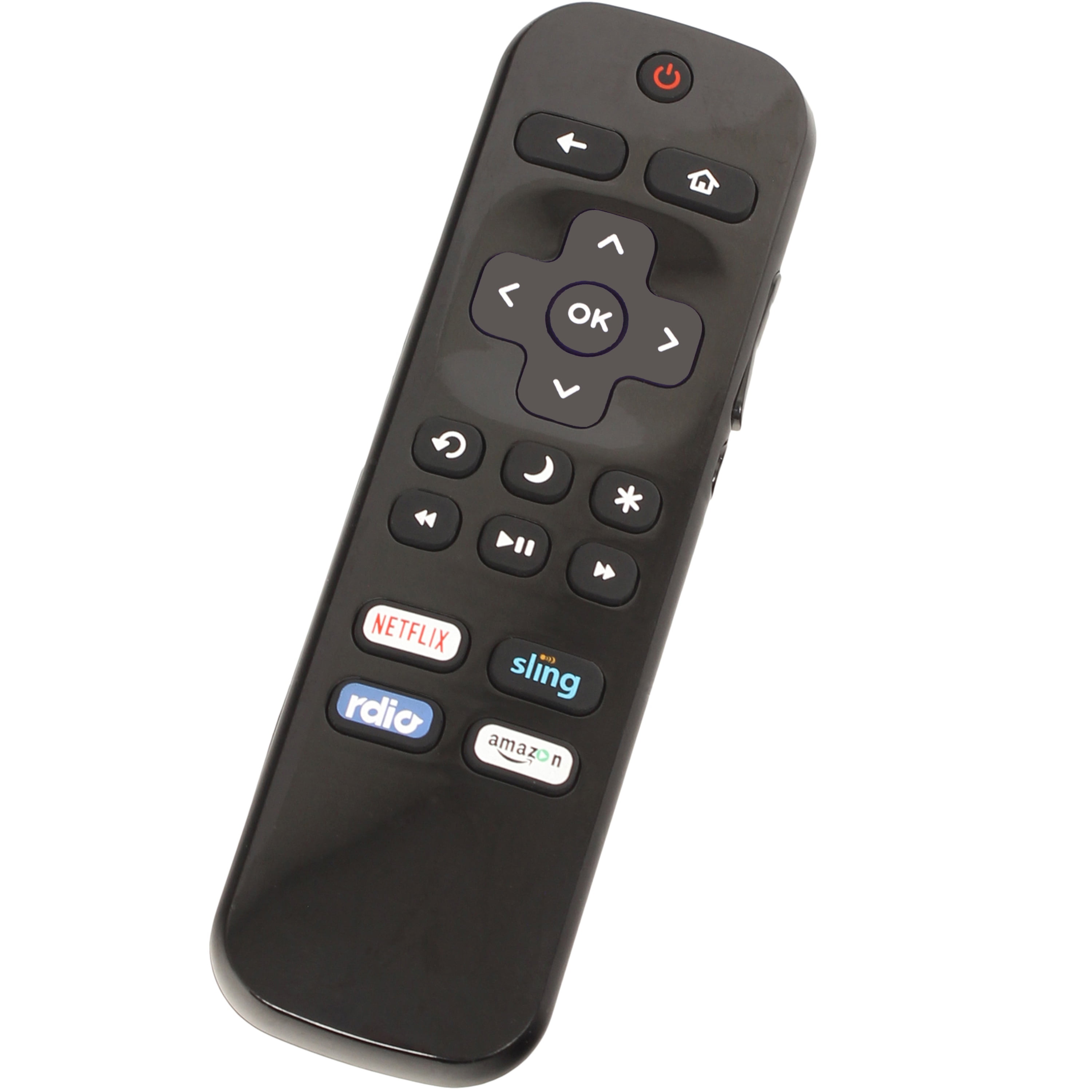 Remote Control for TCL Roku TV Smart TV RC280 55UP120 55us57 55S401 32S3850 40FS3800 48FS3700 32S3800 55FS3700 48FS4610R 32S3850A 55FS4610R 40FS4610R with NETFLIX Sling HULU VUDU Keys 2017 2018 tcl tv 
