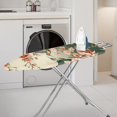 thumbnail image 2 of Kuiaobaty Ironing Board Cover with Elastic Edge Soft Breathable Cover Resist Scorching Ironing Board Protector, Hummingbird Floral Beige, 2 of 5