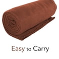 thumbnail image 1 of Imperial Home Confortable 50 X 60 Couverture en Polaire (Brun), 1 of 1