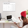 thumbnail image 6 of SDOHIG 2027-2028 English Wall Calendar, 18-Month Coil-Bound Planner, Compact A4 Size, Monthly Layout with Generous Note Space, Portable Organizer for Daily & Long-Term Planning, 6 of 8