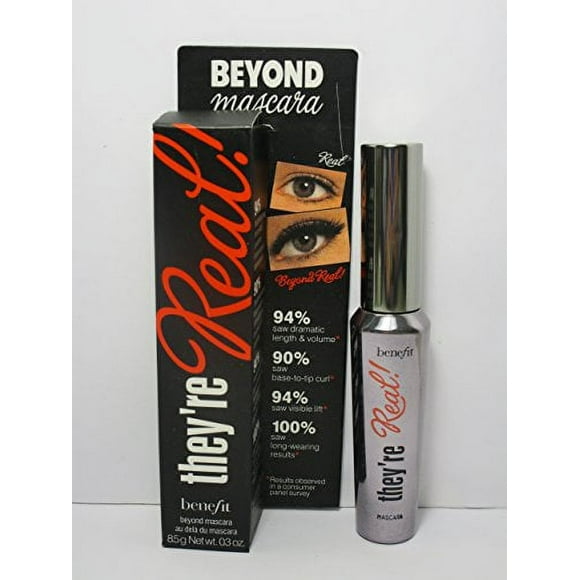 Benefit Cosmetics Theyre Real! Mascara Taille Réelle, Noir, 0,3 Oz