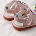 thumbnail image 5 of Bixock Toddler Shoes Girls Boys Sandals Kids Shoes Unisex Squeaky Sandals Soft Sole Non Slip First Infant Shoes 0-2Years, 5 of 5