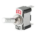 thumbnail image 4 of Qiilu Rocker Toggle Switch, Racing Car Rocker Switch Second Gear Instrument Toggle ON-OFF Universal 12V 20A, 4 of 8