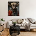 thumbnail image 3 of Stupell Industries Cattle with Traditional Clothing Animals & Insects Painting Gallery Wrapped Canvas Art Print Wall Art, 36 x 48, 3 of 8