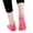 Rose Red, variant on 2Pcs Unisex Adult Children Cotton Anti-slip Trampoline Yoga Fitness Gym Ballet Short Socks