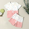 thumbnail image 6 of MuXiKeJi Clothes Boys Summer Casual Playwear Set Comfortable Short Sleeve Tee and Shorts Outfit for Toddler Kids, 6 of 6