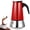 Red, variant on 2 Cup Stovetop Espresso Maker Stainless Steel Moka Pot Stove Top Percolator Italian Coffee Makers Capable Mocha Greca Machine Cafe Classic Induction Cookers for Home and Camping 100ml 3.3oz