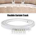 thumbnail image 3 of Accessoires de Rideau Kit de Rail de Rideau de Plafond Installation Facile Système de Rail Coulissant Flexible Robuste pour Pièce, 3 of 5