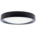 thumbnail image 4 of Nuvo Lighting Selene 17 Inch LED Flush Mount CCT Selectable Black Finish, 4 of 5