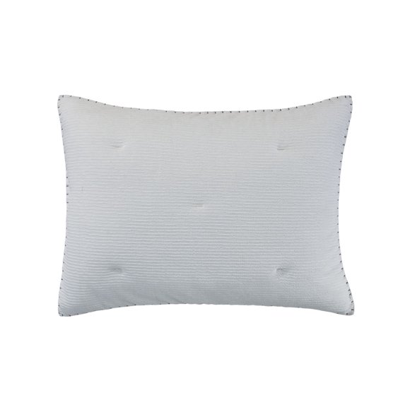 ED Ellen DeGeneres Sonoma, King Sham, Blue Grey, 21 x 37