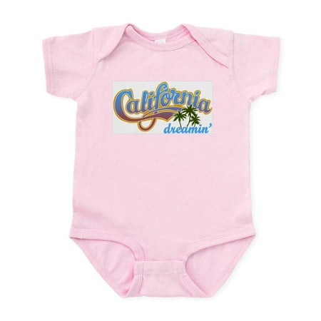 

CafePress - CALIFORNIA DREAMIN Body Suit - Baby Light Bodysuit Size Newborn - 24 Months