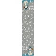 thumbnail image 3 of JOOCAR Christmas Table Runner, Grey Christmas Snowman Snowflake Let It Snow Christmas Table Runner for Christmas Kitchen Table Table Festive Decoration, 3 of 5