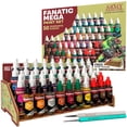 thumbnail image 1 of Set de Pintura The Army Painter Warpaints Fanatic Mega Combo 50x18mL, 1 of 9