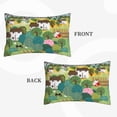 thumbnail image 2 of Daiia Garden Farm Bedding Waterproof Pillow Protector Zippered Queen – Bed Bug Proof Pillow Encasement-20"x30", 2 of 6