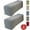Gray, variant on Djiypn Stretch Armrest Covers for Chairs and Sofas Couch Arm Covers for Sofa Polyester Jacquard Armrest Cover Anti-Slip Furniture Protector Washable Armchair Slipcovers for Home Set of 2, Red