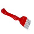 thumbnail image 4 of destyer Stainless Steel Tines Uncapping Fork With Plastic Handle 18Pins Red, 4 of 8