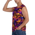 thumbnail image 3 of Bixox Men's Skull Printed Shirt Sleeveless Fitness Tank Top-3X-Large, 3 of 7