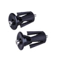 thumbnail image 4 of 2 pares de empuñaduras de manillar de aluminio para bicicleta, tapa de manillar negra Ndcxsfigh Accesorios para bicicletas, 4 of 6