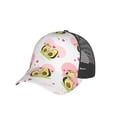 thumbnail image 7 of Picia Avocado Lovers Pattern Trucker Hat,Baseball Cap,Sun Protection Cap,Stylish Headwear,Leisure Cap,Outdoor Sports Cap, 7 of 7