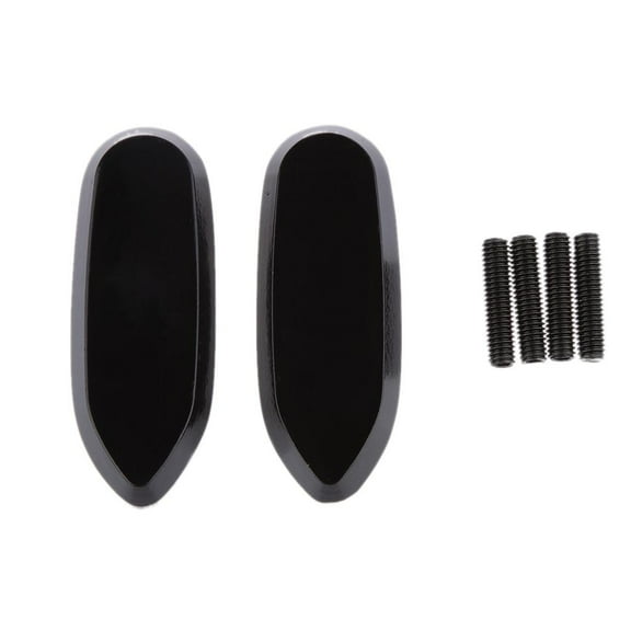 Engraved Mirror Block Off Base Plates For Suzuki 600 750 1000 05-12