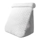 thumbnail image 1 of Almohada triangular en forma de cuña para cabecero, cojín de respaldo ajustable para sentarse gris, 1 of 9