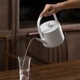 thumbnail image 4 of Bouilloire Col de Cygne Électrique en Acier Inoxydable pour Café, vision de Perforation, Bouilloire en Acier Inoxydable, Blanc Mat, 4 of 5