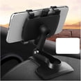 thumbnail image 1 of Yazoeia New 360 Degrees Car Phone Holder Universal Smartphone Stands Car Rack Dashboard Support Compatible Auto Grip Mobile Phone Fixed Bracket (Color : Old) CJC912-121480, 1 of 5