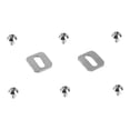 thumbnail image 3 of koolsoo 2Pcs Bike Self Locking Pedal Gaskets Beginners Spare Maintenance with Screws Silver, 3 of 9