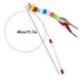 thumbnail image 2 of Cat Teaser Wand Interactive Funny Caterpillar Kitten Teaser Toy Cat Wand Toy, 2 of 10