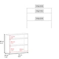 thumbnail image 4 of Particle Board Rectangular Console Table / Space-Saving and Stylish for Home Office Use, 4 of 4