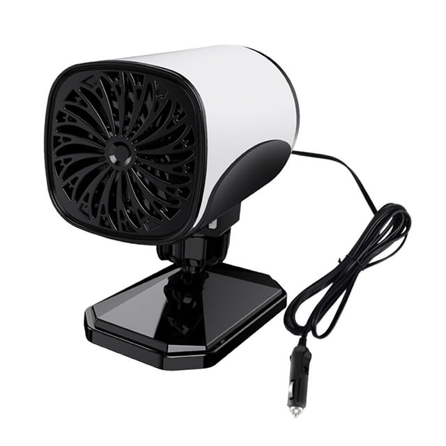 CJiaWei FACULX Car Heater 120W Portable Fast Heating Auto Car Heater Demister Windshield Demister Automobile Windscreen Heater Plug In 359 Revolving (12V)