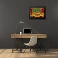 thumbnail image 4 of Setboun, Michel 24x19 Black Modern Framed Museum Art Print Titled - Taxi and mural painting, NYC, 4 of 5
