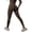 Brown, variant on New Knitted Seamless Peach Hip Tight Yoga Pants For Women High Waist And Hip Show Running And Fitness Pants Yoga Pants Brown M