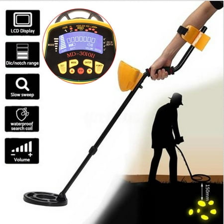 Ktaxon Metal Detector, Outdoor Gold Digger, High Accuracy Detector with Pinpoint Function, w/Waterproof & Sensitive Search Coil for Treasure Hunting, Gift for