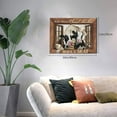 thumbnail image 2 of Cow Picture Wall Decor Funny Cow Canvas Wall Art Cute Cattle Print Paintings Farmhouse Country Cow Pictures Modern Artwork Decor for Toilet Bathroom Framed Ready to Hang 12x16 Inch, 2 of 6