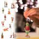 thumbnail image 1 of Wooden Grinch Pendant Navidad Tree Decoration 2D Hanging Ornament, 1 of 5
