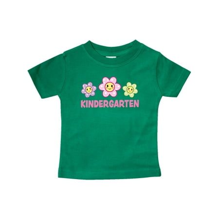 

Inktastic Kindergarten with Polka Dot Flowers Gift Baby Boy or Baby Girl T-Shirt