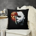 1 Pcs Horror Movie 1978 Halloween Michael Myers Pillowcase Decorative