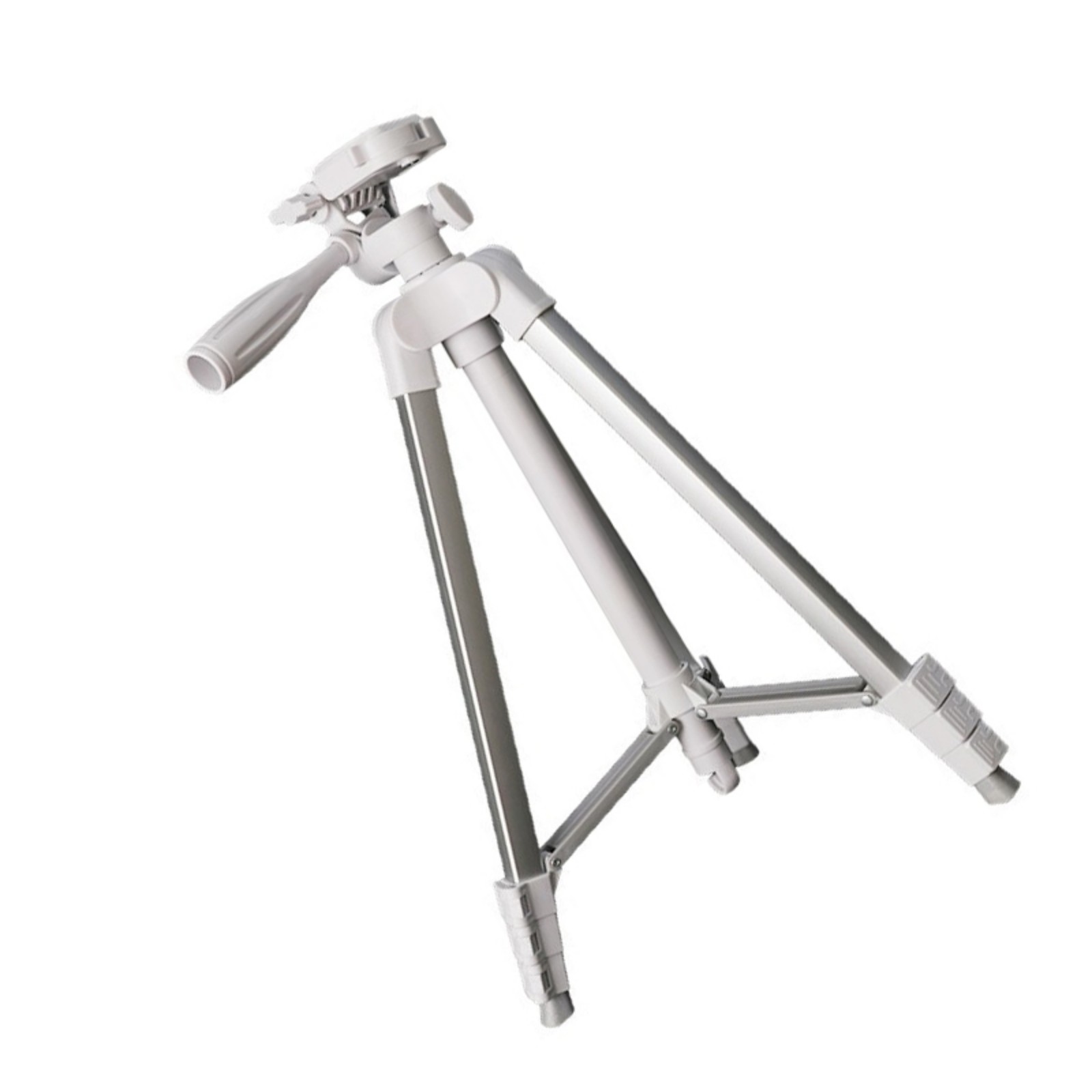 Extendable Tripod Stand for Phone/Sport Camera 57in Phone Tripod with 360 Degree Rotating 1/4in Mounting Screw