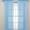 Blue, variant on 2 Piece Pink Solid Sheer Voile Curtain Panel Rod Pocket Window Panel Drapes, 39" x 79"