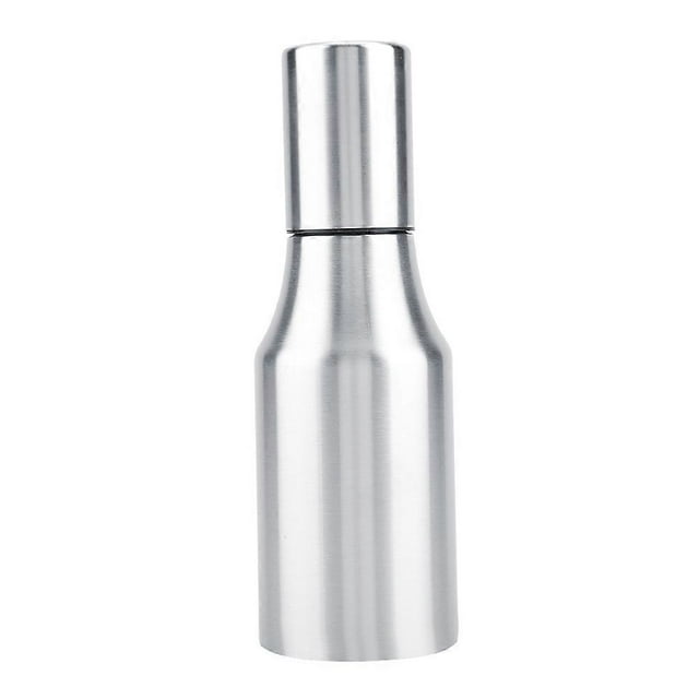 Bouteille d'huile d'olive en acier inoxydable, distributeur de vinaigre anti-fuite, boîte de rangement d'épices de cuisine (750 ml)