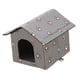 thumbnail image 5 of Casa para gatos Yinane al aire libre Gris S, 5 of 8