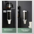 thumbnail image 6 of ABS Cup Dispenser with Adhesive Board, Holds 40 Disposable Cups, Durable for Home Office Gym, Easy to Install, 6 of 7