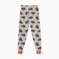 thumbnail image 6 of TOWED22 Toddler Baby Boy Clothes Cute Fall Winter Outfit 6 12 18 24M 3T Letter Print Long Sleeve Sweatshirts and Jogger Pants Set Size:2-3 Y,Color:Red, 6 of 7