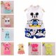 thumbnail image 2 of Conjunto de ropa de princesa de verano para niñas, ropa informal para niños, chaleco de Minnie de dibujos animados a la moda para bebés, Tops, pantalones cortos, traje, chándales, trajes 12M Gao Jinjia LED, 2 of 2