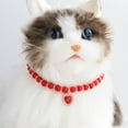 thumbnail image 4 of Adorable Pearl Necklace - Decorative Resin Pearlescent Pearl Pet Collar for Outdoor Fashion, 4 of 8