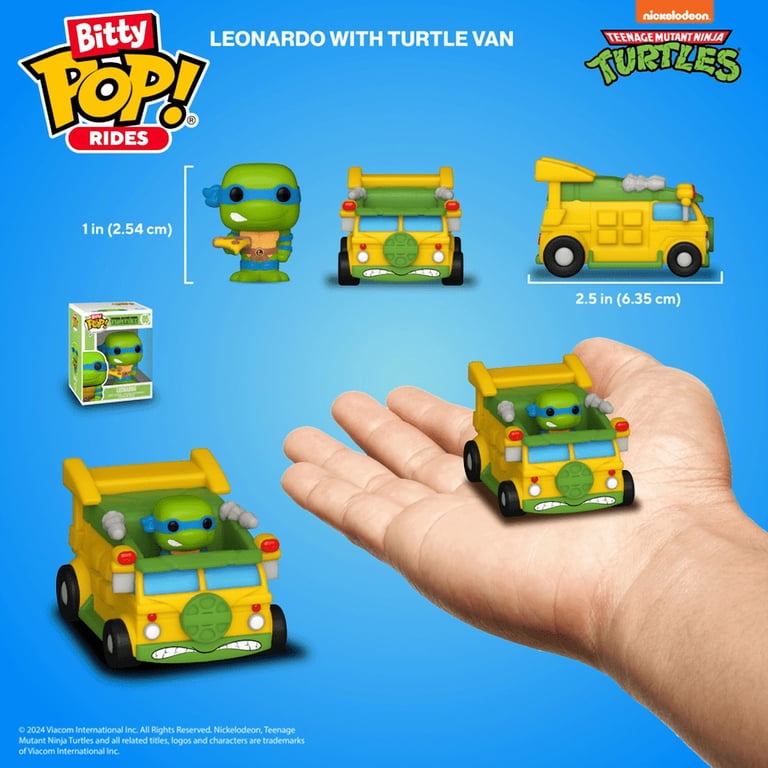 Funko, POP! Ride, Teenage Mutant Ninja Turtles Leonardo and Turtle